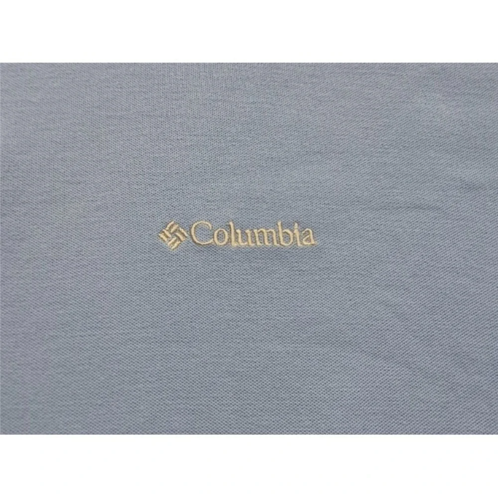 Colombia men's‎ baby Blue short sleeve Polo shirt No Size Tag